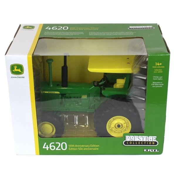 Manufacturer_ERTL Tractors<1/16 John Deere 4620 50th Anniversary Edition, ERTL Prestige Collection