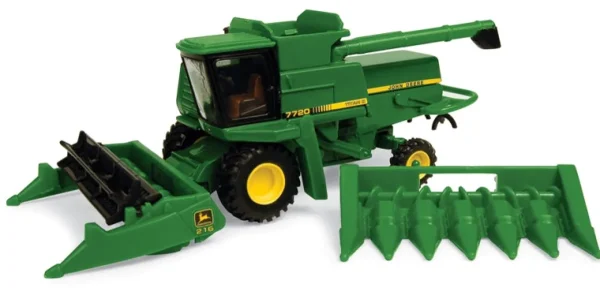 Manufacturer_ERTL Tractors<1/64 John Deere 7720 Titan II with Corn & Grain Heads