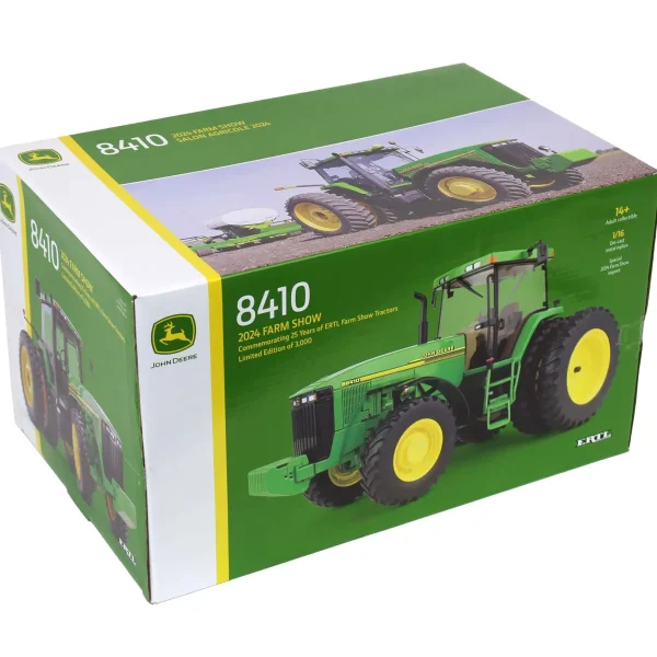 Manufacturer_ERTL Tractors<1/16 John Deere 8410 Tractor, Farm Show 25th Anniversary
