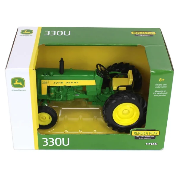 Manufacturer_ERTL Tractors<1/16 John Deere 330 Utility Tractor, ERTL Replica Play