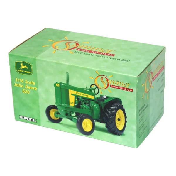 Manufacturer_ERTL Tractors<1/16 John Deere 620 Wide Front, 2002 Summer Farm Toy Show