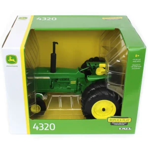 Manufacturer_ERTL Tractors<1/16 John Deere 4320 Wide Front Tractor w/ Rear Duals & Rear Fenders