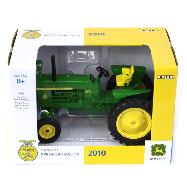 Manufacturer_ERTL Tractors<1/16 John Deere 2010 Wide Front w/ Rear Fenders & FFA Logo