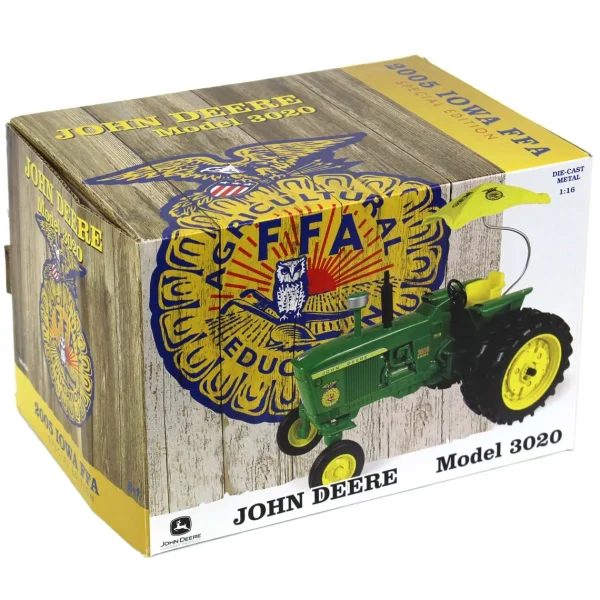 Manufacturer_ERTL Tractors<1/16 John Deere 3020 with Duals, 2005 Iowa FFA