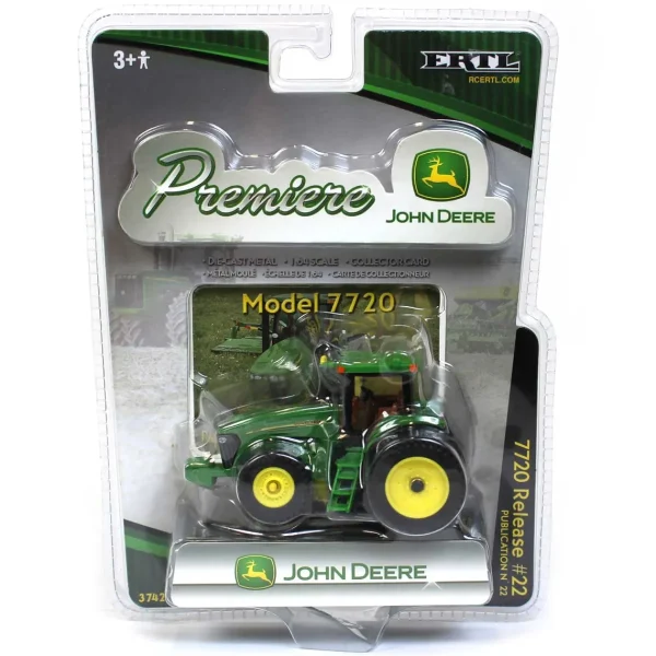 Manufacturer_ERTL Tractors<1/64 John Deere 7720 with Duals, Original Premiere Series #22