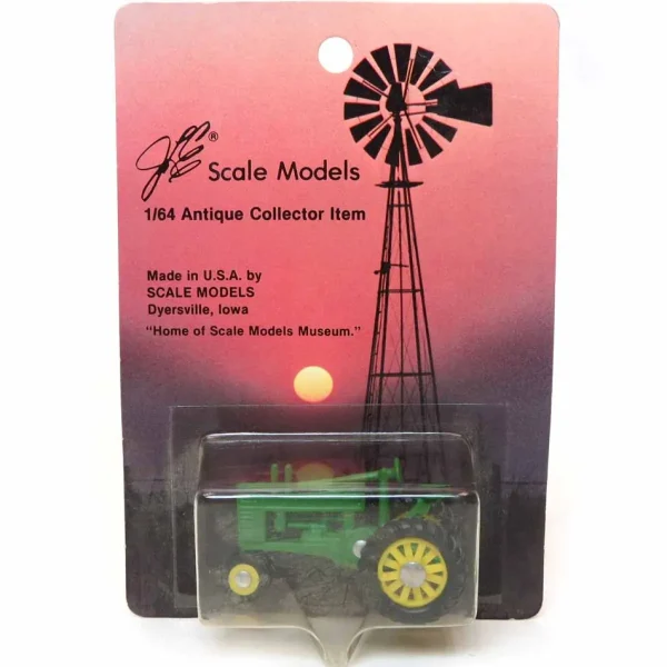Manufacturer_Scale Models Tractors<1/64 John Deere A with Rubber Wheels by Scale Models