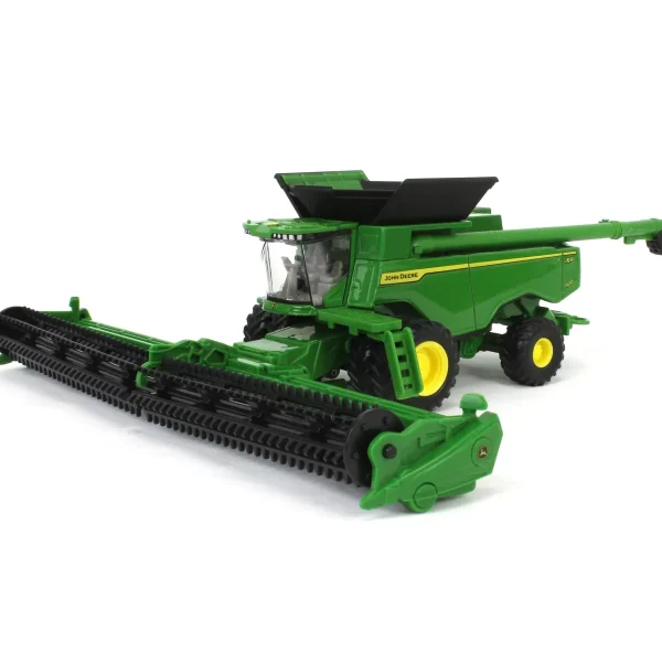 Manufacturer_ERTL Tractors | Combines & Harvesters<1/64 John Deere Harvesting Set w/ 8R 370 Tractor, Grain Cart, X9 1100 Combine & Grain Semi