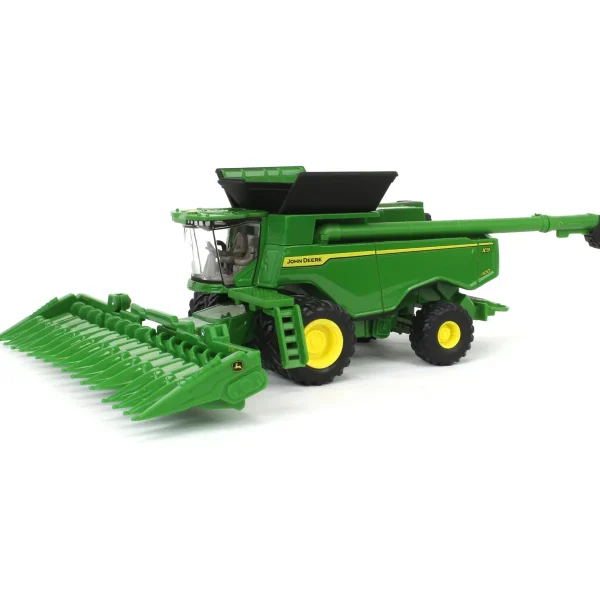 Manufacturer_ERTL Tractors | Combines & Harvesters<1/64 John Deere Harvesting Set w/ 8R 370 Tractor, Grain Cart, X9 1100 Combine & Grain Semi