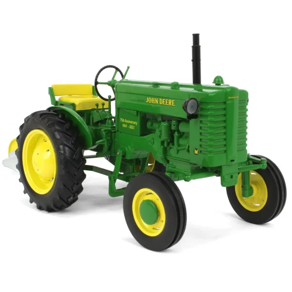 Manufacturer_ERTL Tractors<1/16 John Deere M Wide Front with Mounted Plow, 75th Anniv, ERTL Prestige Collection
