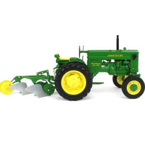 Manufacturer_ERTL Tractors<1/16 John Deere M Wide Front with Mounted Plow, 75th Anniv, ERTL Prestige Collection