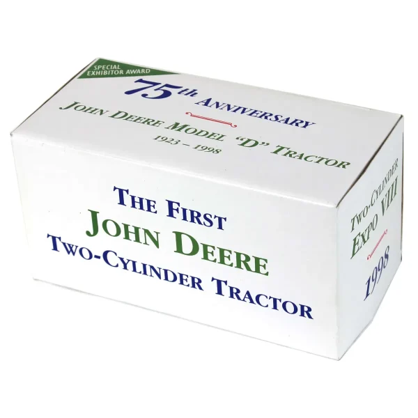 Manufacturer_ERTL Tractors<1/16 John Deere Model D Tractor, 75th Anniversary Special Exhibitor Award Edition, 1998 Two-Cylinder Club