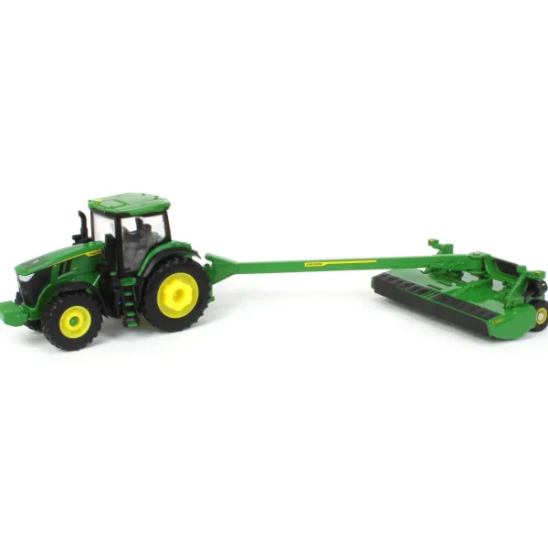 Manufacturer_ERTL Tractors | Implements<1/64 John Deere 7R 270 Tractor & C500 Mower