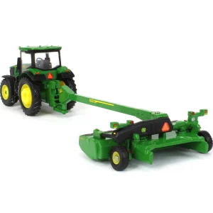 Manufacturer_ERTL Tractors | Implements<1/64 John Deere 7R 270 Tractor & C500 Mower