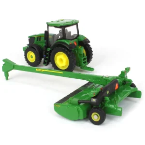 Manufacturer_ERTL Tractors | Implements<1/64 John Deere 7R 270 Tractor & C500 Mower