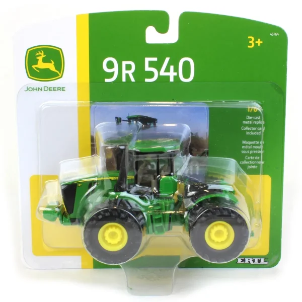 Manufacturer_ERTL Tractors<1/64 John Deere 9R 540 with Front & Rear Duals by ERTL