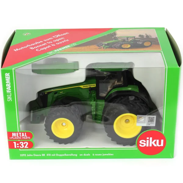 Manufacturer_SIKU Tractors<1/32 John Deere 8R 410 with Large Front & Rear Duals