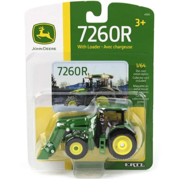 Manufacturer_ERTL Tractors<1/64 John Deere 7260R Tractor with Loader