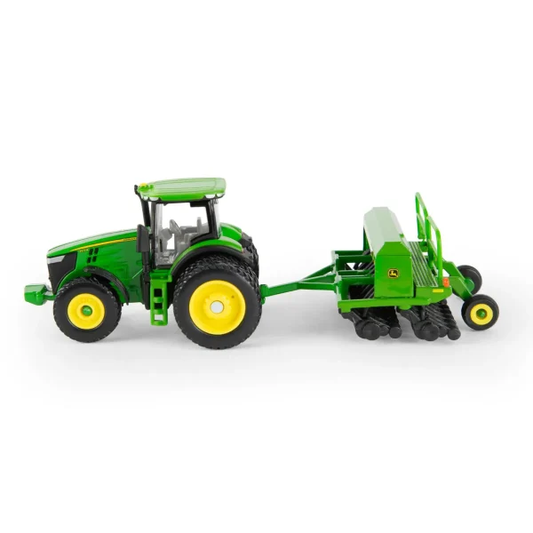 Manufacturer_ERTL Tractors | Implements<1/64 John Deere 7215R with Grain Drill