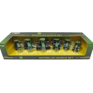 Manufacturer_ERTL Tractors<1/64 John Deere Waterloo Works 6 Piece Tractor Set
