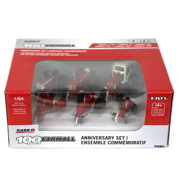 Manufacturer_ERTL Tractors<1/64 Limited Edition Farmall 100th Anniversary Set