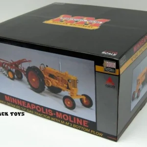 Manufacturer_SpecCast Tractors | Implements<1/16 Limited Edition High Detail Minneapolis Moline U Gas Wide with FDA 3 Bottom Plow