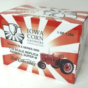Manufacturer_ERTL Tractors<1/16 Limited Edition IH Farmall Super M, 2005 IA Corn Grower's Assoc., 4th in Series