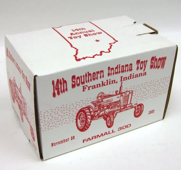 Manufacturer_ERTL Tractors<1/16 Limited Edition IH Farmall 300 Wide Front, 1995 Southern Indiana Toy Show