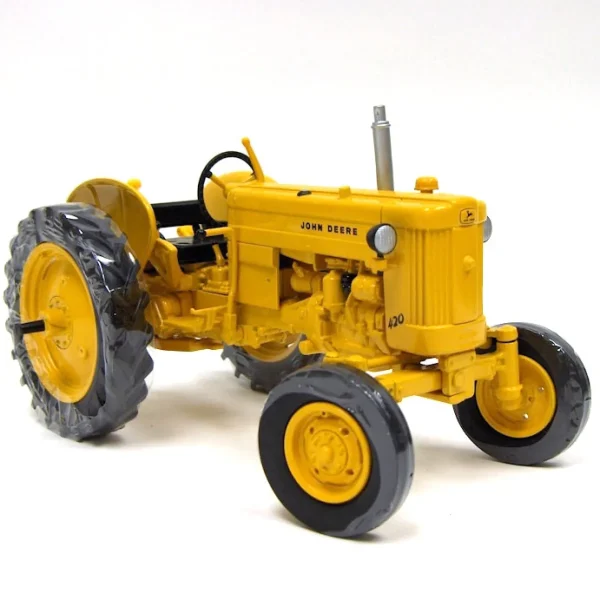 Manufacturer_ERTL Tractors<1/16 Limited Edition John Deere 420 Industrial Yellow, 2011 Two Cylinder Expo XXI