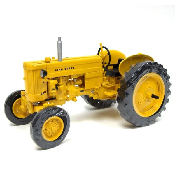 Manufacturer_ERTL Tractors<1/16 Limited Edition John Deere 420 Industrial Yellow, 2011 Two Cylinder Expo XXI