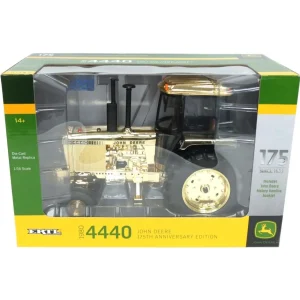 Manufacturer_ERTL Tractors<1/16 Limited Edition John Deere 4440, 175th Anniversary Gold Chrome Version