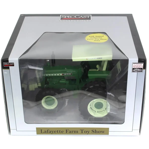 Manufacturer_SpecCast Tractors<1/16 Limited Edition Oliver 1850 w/ Duals & Canopy, 2023 Lafayette Show