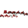 Manufacturer_ERTL Tractors | Implements<Lot of (9) 1/64 Case IH Tractors and (1) Round Baler