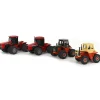 Manufacturer_ERTL Tractors<Lot of (4) 1/64 Case Tractors