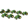 Manufacturer_ERTL Tractors<Lot of (8) 1/64 John Deere Tractors