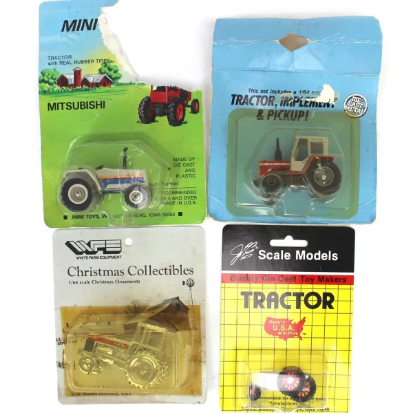 Manufacturer_ERTL Tractors<Lot of (4) 1/64 Tractors