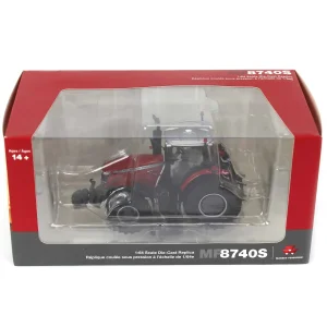 Manufacturer_SpecCast Tractors<1/64 Massey Ferguson 8740S Tractor