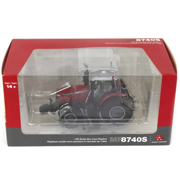 Manufacturer_SpecCast Tractors<1/64 Massey Ferguson 8740S Tractor