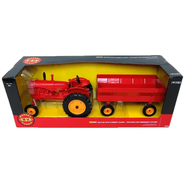 Manufacturer_ERTL Tractors | Implements<1/16 Massey Harris 44 with Steel Flarebox Wagon