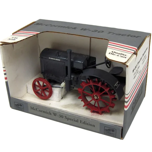 Manufacturer_SpecCast Tractors<1/16 McCormick Deering W30 Gray Tractor with Steel Wheels