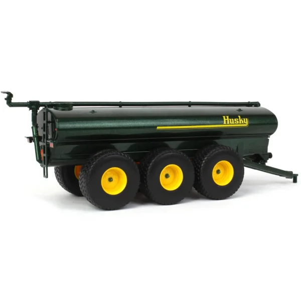 Manufacturer_First Gear, Inc. Implements<1/64 Metallic Green Husky 27500L Tri-axle Slim Line Liquid Manure Spreader by First Gear