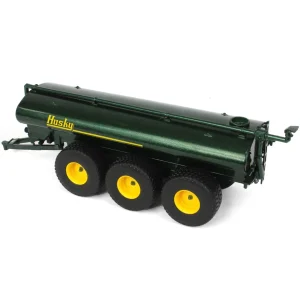 Manufacturer_First Gear, Inc. Implements<1/64 Metallic Green Husky 27500L Tri-axle Slim Line Liquid Manure Spreader by First Gear