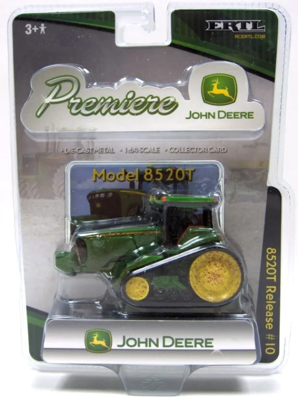 Manufacturer_ERTL Tractors<Muddy Version ~ 1/64 John Deere 8520T, Original Premiere Series #10