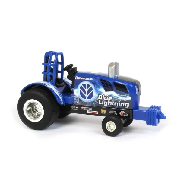 Outback Toys Tractors | Pulling Tractors<1/64 New Holland Blue Lighting and Blue Streak Pulling Tractor Set