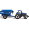 Manufacturer_ERTL Tractors | Implements<1/32 New Holland Genesis T8.355 Tractor with J&M Grain Cart