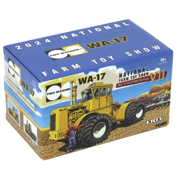 Manufacturer_ERTL Tractors<Orange Chase Unit ~ 1/64 Wagner WA-17 Tractor, 2024 National Farm Toy Show