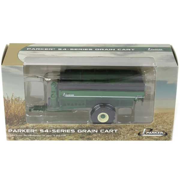 Manufacturer_SpecCast Implements<1/64 Parker 1154 Grain Cart with Flotation Tires, Green
