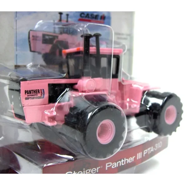 Manufacturer_ERTL Tractors<1/64 Pink Steiger Panther Series III with Duals by ERTL
