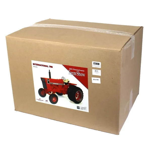 Manufacturer_Scale Models Tractors<1/8 "Black Stripe" International Harvester 766 Wide Front with Duals, 2021 PA Farm Show, 1 of 99