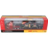 Manufacturer_ERTL Tractors<Red Chrome Chase Unit ~ 1/64 Versatile 580DT w/ Semi & Lowboy Trailer, ERTL Prestige Collection