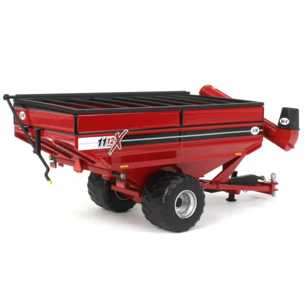 Manufacturer_SpecCast Implements<1/64 Red J&M 1112 X-Tended Reach Grain Cart with Singles